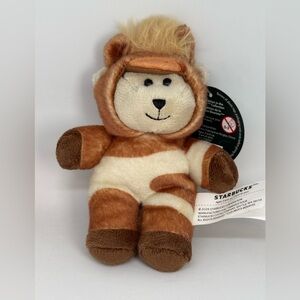 Starbucks Bearista Year of the Horse Plush Keychain 2026 Limited Edition Bear